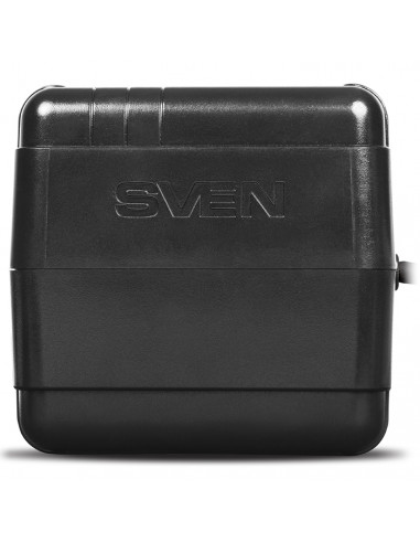 SVEN VR-L600, 200W, Automatic Voltage Regulator, 2x Schuko outlets, Input voltage: 184-285V, Output voltage: 230V ± 10%, diod...