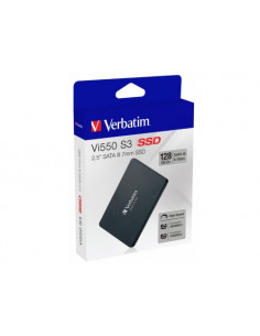 2.5” SSD 128GB Verbatim VI550 S3, SATAIII, Sequential Reads: 550 MB/s, Sequential Writes: 430 MB/s, Maximum Random 4k: Read:... 2