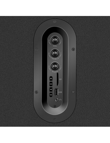 Boxe 2.0 SVEN SPS-710 / 40W RMS / Bluetooth / FM / USB / SD / Black