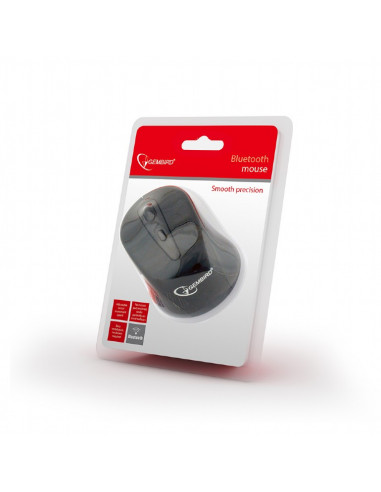 Gembird MUSWB2, Bluetooth Optical Mouse, 6-button, 800/1200/1600dpi, Nano Reciver, USB, Black