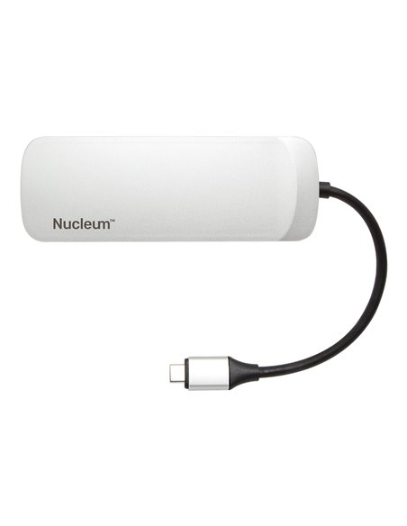 Многопортовый Адаптер Kingston Nucleum (C-HUBC1-SR-EN)/ USB-C/ 2xUSB-A 3.2/ 2xUSB-C 3.2/ HDMI/ SD/ microSD