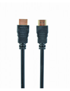 Cable HDMI 2.0 CCBP-HDMI-10M, Premium series 10m, High speed with Ethernet, Supports 4K UHD resolution at 60Hz, Nylon, Gold ...