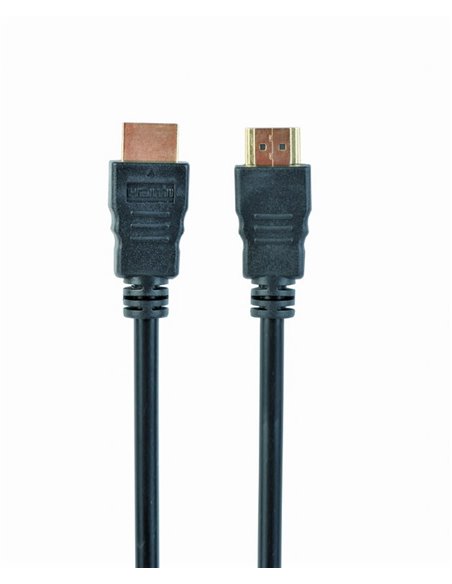 Cable HDMI 2.0 CCBP-HDMI-10M, Premium series 10m, High speed with Ethernet, Supports 4K UHD resolution at 60Hz, Nylon, Gold ...