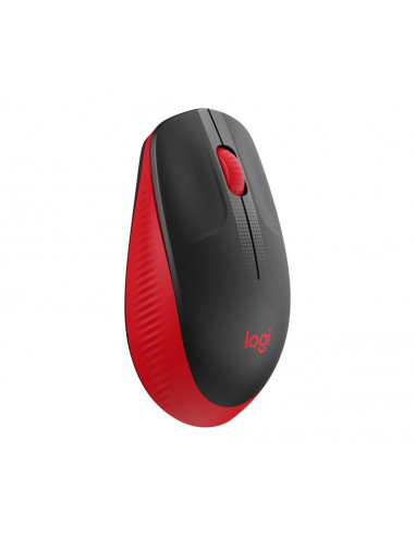 Logitech Wireless Mouse M190 Full-size - RED - 2.4GHZ - EMEA - M190