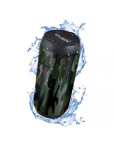 Boxa portabila SVEN PS-210, Camouflage / 12W / Bluetooth / FM / USB / microSD / 1500mA*h