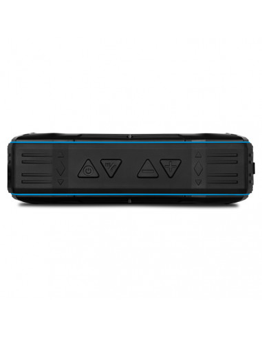Колонка Портативная SVEN PS-220, Black-Blue / 10W / Bluetooth / FM / USB / microSD / 1200mA*h