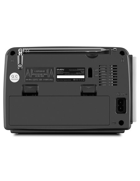 SVEN SRP-525 Gray, FM/AM/SW Radio, 3W RMS, 8-band radio receiver, built-in audio files player from USB-fash, microSD and SD c... SVEN SRP-525 Gray, FM/AM/SW Radio, 3W RMS, 8-band radio receiver, built-in audio files player from USB-fash, microSD and SD c...