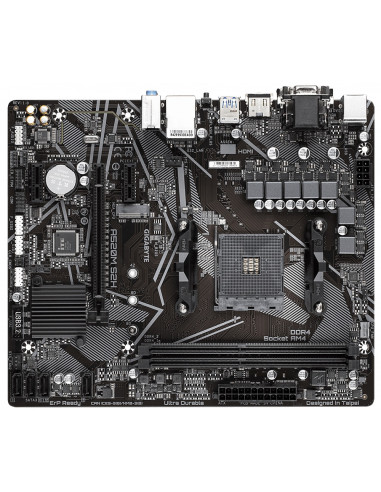 GIGABYTE GA-A520M-S2H, Socket AM4, AMD A520, Dual 2xDDR4-5100, APU AMD graphics, VGA, DVI, HDMI, 1xPCIe X16, 4xSATA3, RAID, 1...