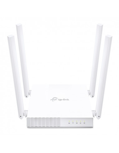 TP-LINK Archer C24 AC750 Dual Band Wireless Router, 433Mbps at 5GHz + 300Mbps at 2.4GHz, 802.11a/b/g/n/ac, 1 WAN + 4 LAN, Mu...