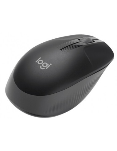 Logitech Wireless Mouse M190 Full-size - MID GREY - 2.4GHZ - EMEA - M190