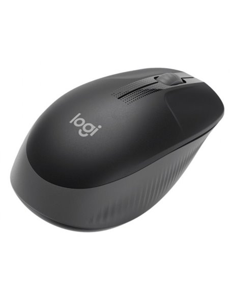 Logitech Wireless Mouse M190 Full-size - MID GREY - 2.4GHZ - EMEA - M190