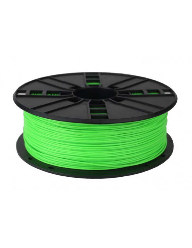 Gembird PLA Filament, Fluorescent Green, 1.75 mm, 1 kg