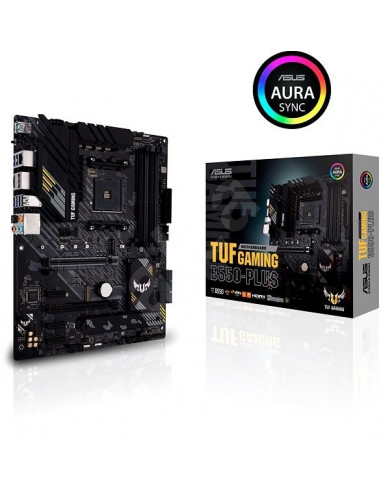 ASUS TUF GAMING B550-PLUS, Socket AM4, AMD B550, Dual 4xDDR4-4800, APU AMD graphics, HDMI, DP, 2xPCIeX16 4.0, 6xSATA3, 3xPCIe...