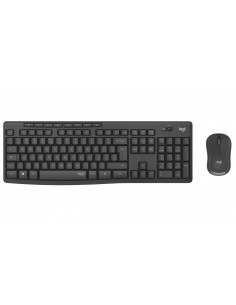 Logitech Wireless Combo MK295 Silent, Multimedia Keyboard & Mouse, Graphite, RUS, USB, Retail