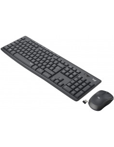Logitech Wireless Combo MK295 Silent, Multimedia Keyboard & Mouse, Graphite, RUS, USB, Retail 2