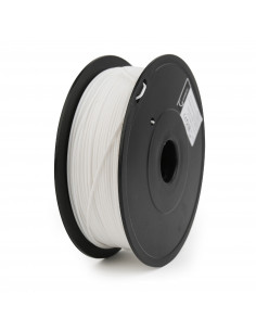 Gembird PLA+ Filament, White, 1.75 mm, 1 kg