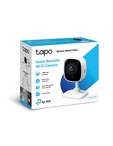 Smart Camera TP-LINK Tapo C110, White Smart Camera TP-LINK Tapo C110, White