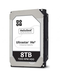 3.5" HDD 8.0TB HGST / Hitachi Ultrastar He8 Enterprise Capacity / DataCenter HDD, SED, HelioSeal, 512e, 7200rpm, 128MB, SATA...