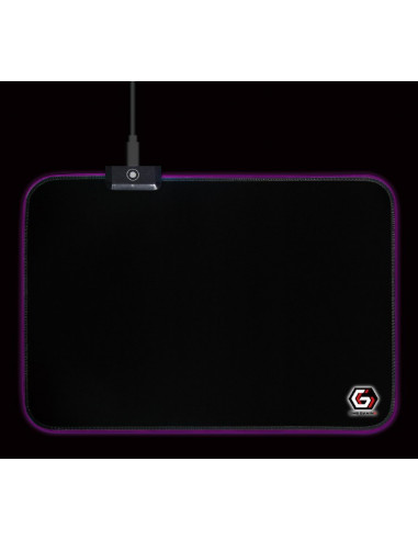 Gembird Mouse pad MP-GAMELED-M, Gaming mouse pad with LED light effect, M-size