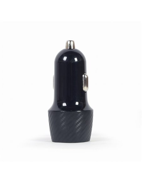 USB Car Charger - TA-U2QC3-CAR-02, 2-port USB car fast charger, Type-C PD, 18 W, black