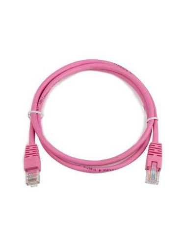 UTP Cat.5e Patch cord, 2m, Pink