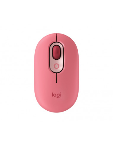Logitech POP Mouse Wireless Mouse with Customizable Emoji, Multi-device, SilentTouch, SmartWheel, 2 Programmable buttons, Hea...