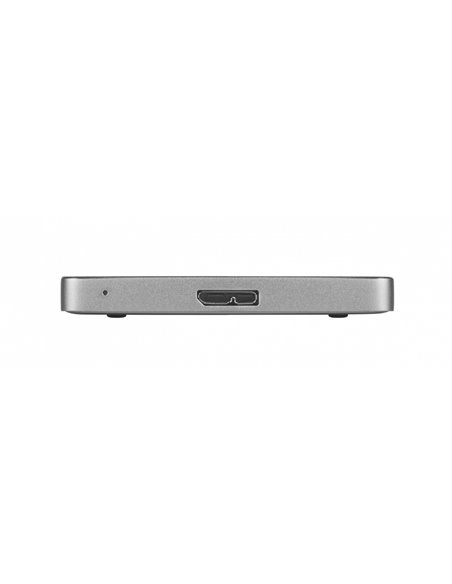2.5” HDD Extern Verbatim Store 'n' Go ALU Slim / 2TB / USB 3.2 / Silver