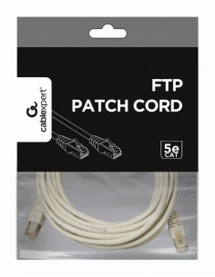 FTP Cat.5e Patch cord, 3m, Grey 2