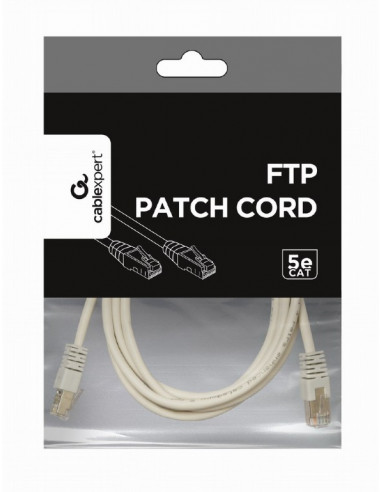 FTP Cat.5e Patch cord, 2m, Grey