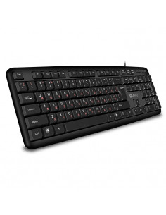 SVEN KB-S230, Keyboard, Waterproof construction, 104 keys, 2m, USB, Black, Rus/Ukr/Eng 2