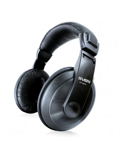SVEN AP-860V, Stereo headphones with the volume control, 3.5 mm (3 pin) stereo mini-jack, 2.5 m, Black 2