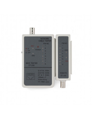 Gembird NCT-1 Cable tester for RJ-45 and RG-58 cables