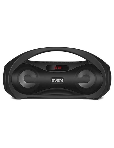 Портативная Колонка SVEN PS-425 Black / 12W / Bluetooth / FM tuner / USB / microSD