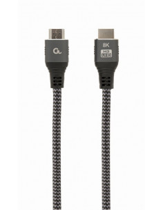 Cable HDMI 2.1 - 3m - Cablexpert CCB-HDMI8K-3M, Ultra High speed HDMI cable with Ethernet, 8K premium series, Supports HDMI ...