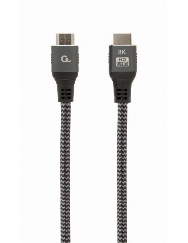 Cable HDMI 2.1 - 3m - Cablexpert CCB-HDMI8K-3M, Ultra High speed HDMI cable with Ethernet, 8K premium series, Supports HDMI ...