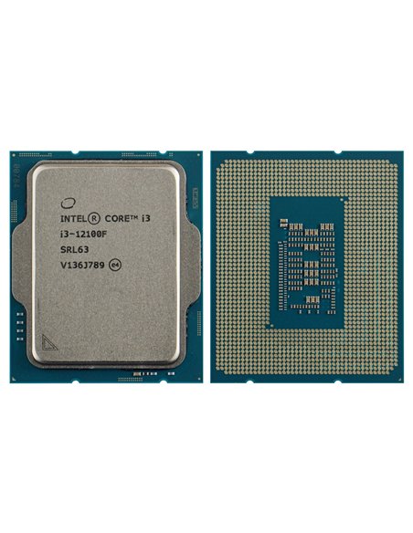 Процессор Intel Core i3-12100F / S1700 / 4C(4P+0Е)/8T / Box