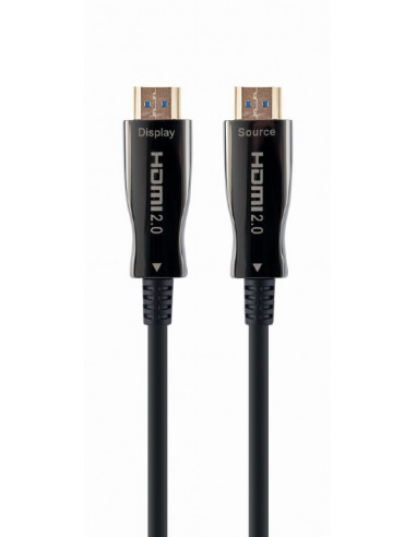 Видео кабель Gembird CCBP-HDMI-AOC-50M-02 / Supports 4K UHD resolutions at 60Hz, male-male / 50 m