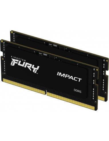 Оперативная память Kingston FURY® Impact DDR5-4800 SODIMM 64GB (Kit of 2*32GB)