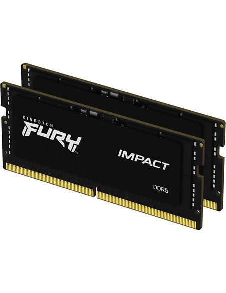 Оперативная память Kingston FURY® Impact DDR5-4800 SODIMM 64GB (Kit of 2*32GB) Оперативная память Kingston FURY® Impact DDR5-4800 SODIMM 64GB (Kit of 2*32GB)