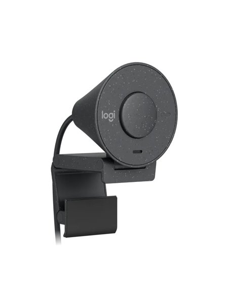 Camera Web Logitech Brio 300 / 1080p / auto light correction / noise-reducing mic / USB-C / Graphite