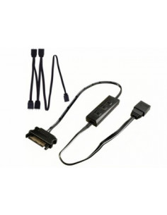 XILENCE LQZ.ARGB_Set Cable (XZ172), Cooling Control Set for ARGB components: 5V D/P 3PIN connections, 1x Mini Cable Controll...
