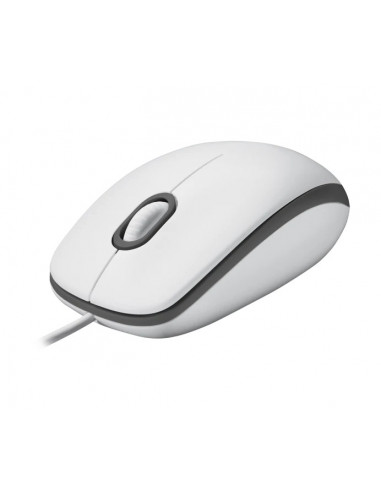 Mouse Optic Logitech M100, White