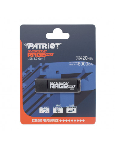 Flash Drive USB Patriot Supersonic Rage Pro / 128GB / 420MB/s