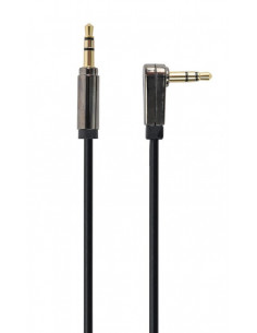 Аудио кабель Cablexpert CCAPB-444L-1M / 3.5mm stereo plug to 3.5mm stereo plug / 1m