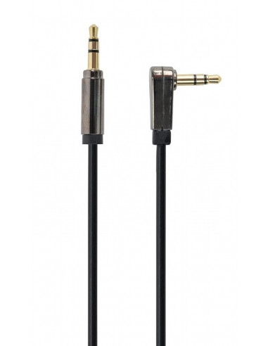 Аудио кабель Cablexpert CCAPB-444L-1M / 3.5mm stereo plug to 3.5mm stereo plug / 1m
