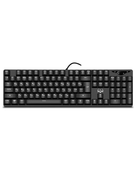 Tastatura Gaming SVEN KB-G9300 RGB / Blue switches / USB / 1.8m / Black