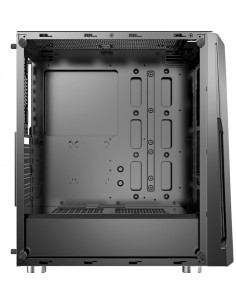Carcasa XILENCE XILENT BLADE | X512.RGB/ w/oPSU/ Side panel/ ATX/ Black 2