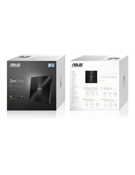 External DVDRW Drive ASUS ZenDrive U9M, Portable Ultra-Slim -13mm, Super-Multi DVDR+8x/-8x, RW+8x/-6x, DL+6x/-6x, M-DISC, Inc... External DVDRW Drive ASUS ZenDrive U9M, Portable Ultra-Slim -13mm, Super-Multi DVDR+8x/-8x, RW+8x/-6x, DL+6x/-6x, M-DISC, Inc...