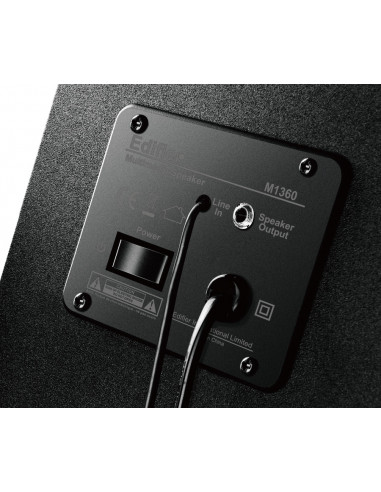 Boxe 2.1 Edifier M1360 Black / 9,5W RMS / sub. wooden, (sub.4” + satl.2,75”)