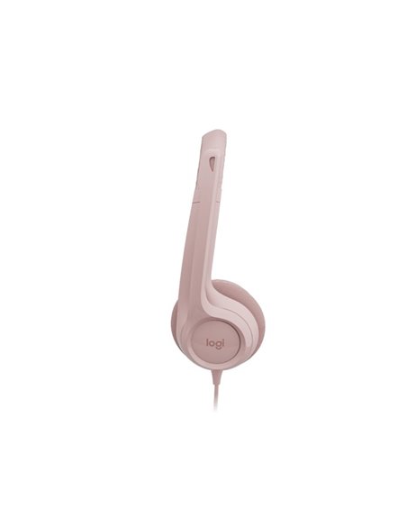 Casti Logitech USB H390, Rose